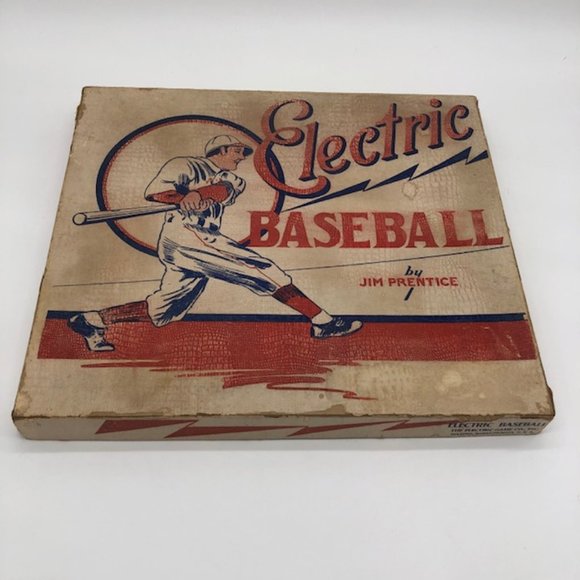 The Electric Baseball Co Games Rare Near Antique 93s Electric